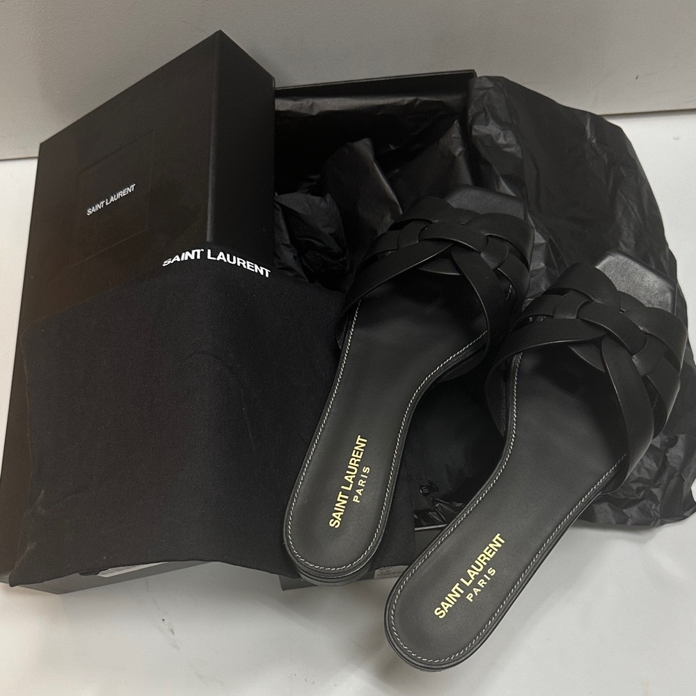 Saint Laurent Tribute Sandals
